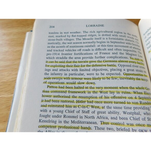 Patton A Study In Command By H. Essame 1974 Hardcover Jacket Book Club Edition - Picture 10 of 11